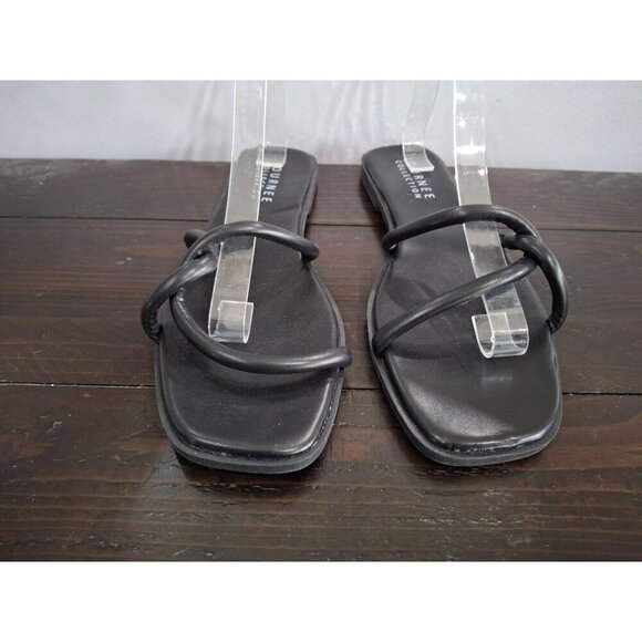 NWT Journee Collection Lauda BlacTwist Slide Sandals/Sz. 9.5 - Picture 5 of 9